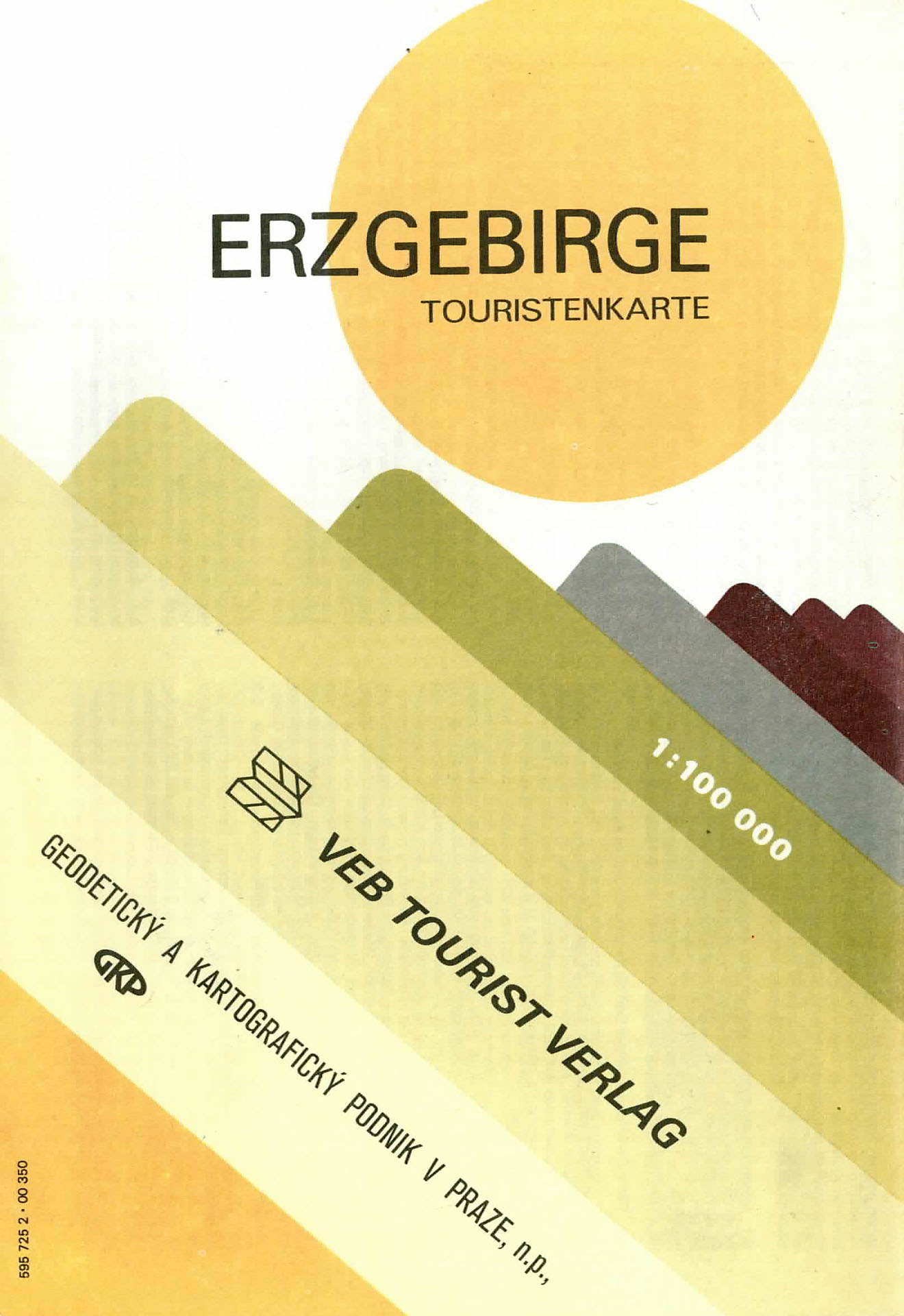 Touristenkarte Erzgebirge